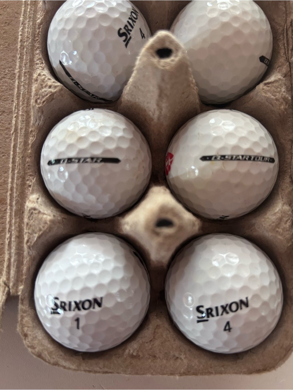 Srixon Q-Star Used Golf Balls - 1 dozen